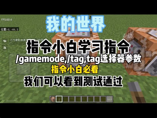 mc指令小白必看，/gamemode调整模式指令
