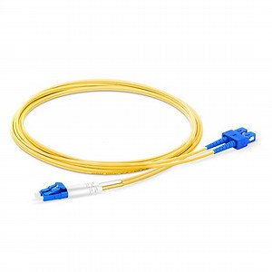 [Hot Item] LC Upc to Sc Upc Duplex 2.0mm PVC (OFNR) Multimode Fiber Optic Patch Cord
