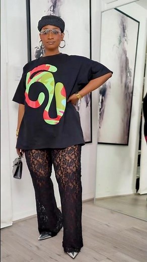 5 ways to wear an oversized tshirt. I paid for it so I’m going to get my cost per wear out of it 😜