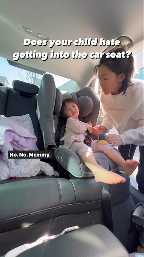 oes your child hate strapped in like a car seat, stroller, or high chair... Child rebellion is normal and good because they are developing their own preferences and opinions. A common trigger of this rebellion is when I try to put my 2-year-old into her car seat. Here are a few ideas that I’d like to share with you. 🔅Leave the house 5 minutes early 🔅Give them choices, EG “Do you want to go up car seat yourself or I carry you up?” 🔅Ask them for help: EG Ask the child to click the seatbelt. (Sw