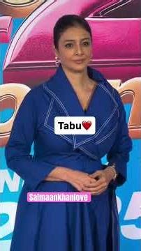 Tabbu clicked at movie screening in mumbai #bollywood #reels #viral