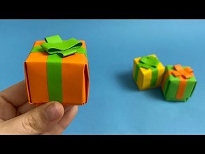 Origami gift box - DIY gift box | How to make an origami gift box
