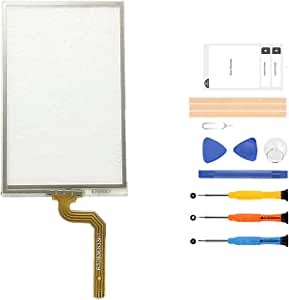 Original 3" inch Screen Replacement for Garmin Alpha 100 Hound Tracker Handheld Touch Screen Digitizer Full Glass Panel Lens Parts Kit with Repair Tools