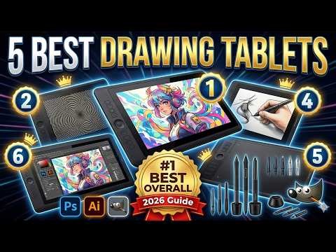 5 Best Drawing Tablets 2026 - Top Picks for Artists & Designers
