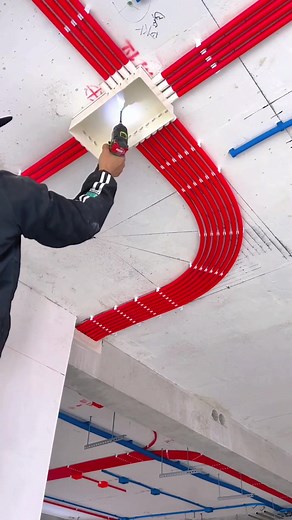 Why does routing electrical conduit neatly and meticulously take a lot of time | Vahiji | Facebook