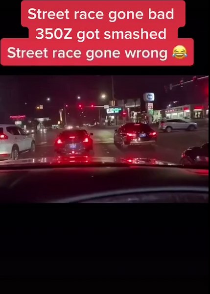 Terrifying Street Racing Car Crash Caught on Camera