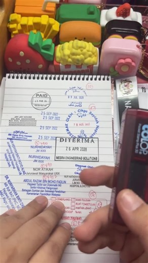 COLOP Cop Tanda Tangan Cop Nama Cop Jururawat Signture Stamp Cop Stamp Cop Mouse Stamp Rubber Stamp Nurse Stamp Self ink Stamp Rubber Stamp Stationery