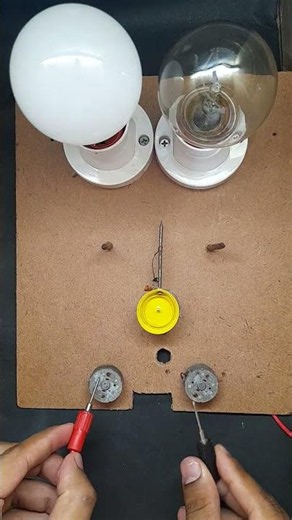 Experimenting With Motor and Lights #physics #diy 24 June 2026
