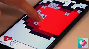 Android 用 Love Colors でカラー ピクセル アート描画