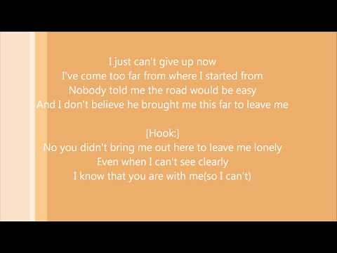 Mary Mary Can't Give Up Now Lyrics