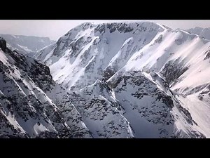 Big mountain free skiing competition - Red Bull Cold Rush 2012