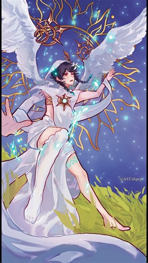 My drawings: before & after color 🎨#digitalart#procreatepainting