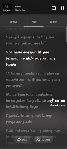 Karma - Skusta Clee Lyrics