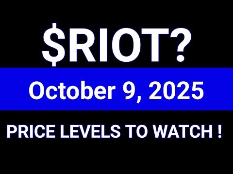 RIOT Stock (Riot Platforms, Inc.) RIOT Stock Analysis | October 9, 2025