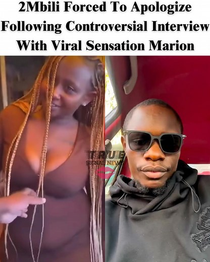 2Mbili Issues Apology After Interview with Marion