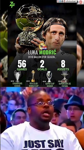Luka Modrić’s Legendary 2018 Ballon d’Or Season – Unreal Stats