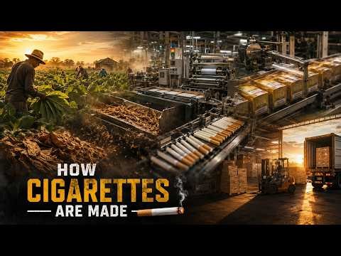 How Are Cigarettes Made? Full Industrial Process From Start to Finish