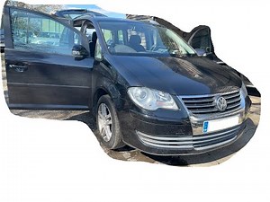 VW Touran color paint code location