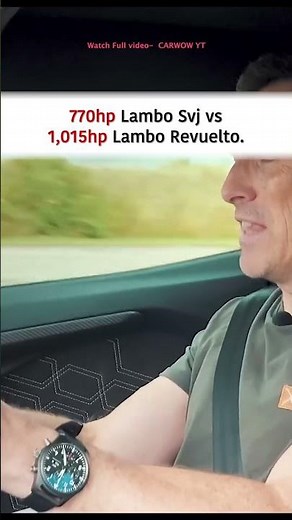 Lamborghini Revuelto vs Aventador SVJ — 1015HP vs 770HP DRAG RACE!
