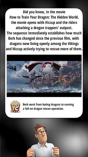 How to Train Your Dragon 3 Starts With a MASSIVE Dragon Rescue! 🐉🔥