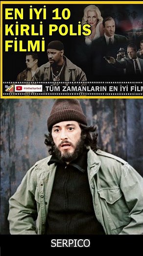 Tüm Zamanların En iyi 10 Kirli Polis Filmi #polisiye