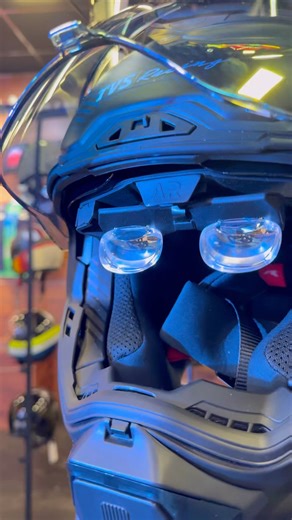 AR augmented reality helmets in collab with TVS