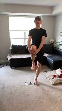 One Minute Movement: Standing Knee-to-Chest Stretch