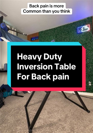 Inversion Table for Effective Back Pain Relief