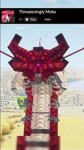 This is the BEST POWERFUL ENEMIES mod for MINECRAFT! - Threateningly Mobs #minecraft