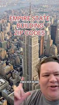 EMPIRE STATE BUILDING ZIP CODES #history #historical #historyfacts #usa #america #news #nyc #newyork