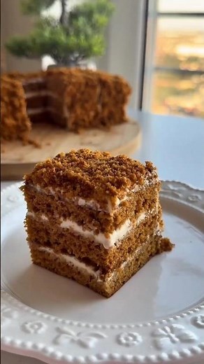 Easy Honey Cake 🍯 Ready in 10 Minutes! (Super Soft & Moist)#honeycake #cake