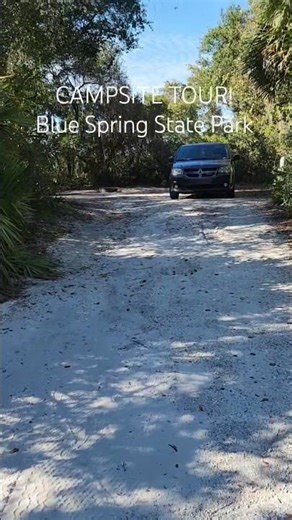 Tour campsite 12 at Blue Spring State Park in Central Florida