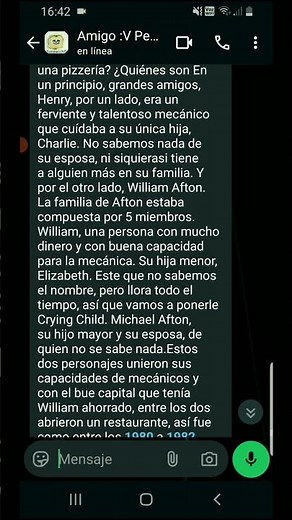 para entender la historia de fnaf