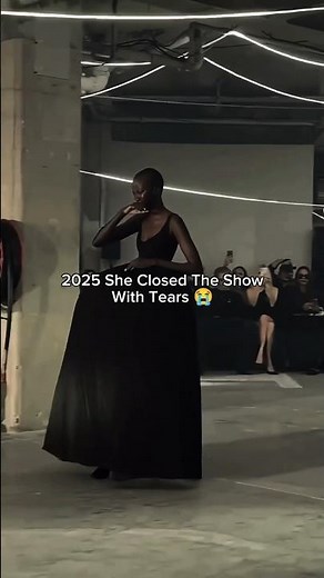 Anok Yai’s Emotional Runway Moment 😭 | Closing Show vs Bride Walk ✨#AnokYai #Supermodel #FashionShow