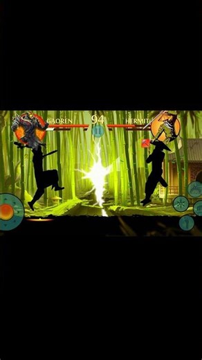 Goaren Vs Hermit One Shot Edit (phonk Remix edit) Shadow Fight 2 #shots #funk #remix #shadowfight2
