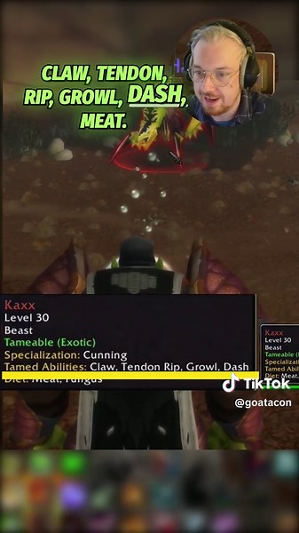 Taming Kaxx the Exotic Rare Spawn Silithid in Thousand Needles ⚡🐜🌊 Kaxx is an exotic rare spawn silithid hidden deep underwater beneath a rock ledge in the flooded Thousand Needles, and you can only tame him if you’re fully specced into Beast Mastery with the Exotic Beasts passive active. After the Cataclysm changes reshaped the zone, he no longer roams openly but instead sits tucked under the shelf in a submerged pocket most players never even think to check. The muted lighting, the narrow le