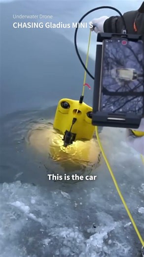 All you need is an underwater drone, and happiness can be that simple! #rov #underwaterdrone