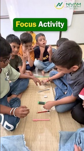 Focus Activity for Kids | Why Focus is Important for Learning & Success | Nivam Academy #focusmode