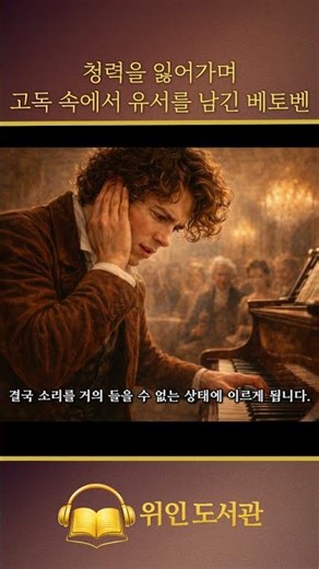 Beethoven, who left a will in solitude while losing his hearing (3/7) #Beethoven #Classical #Fate