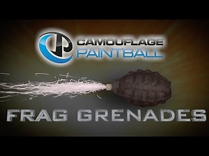 Camouflage Paintball – Frag grenades: The explosive equaliser.