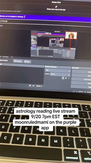 doing my first stream tonight at 7pm EST! I’m going to be doing live natal chart readings #astrology