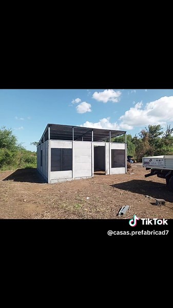 Construcción de casas prefabricadas en Nicaragua