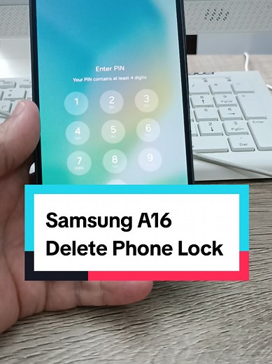 Samsung A16 5G (SM-A166B), Delete Pin, Pattern, Password Lock. #samsung_a16_hardreset #factory_reset_samsunga16 #bypasslock #unlock_samsunga16 #delete