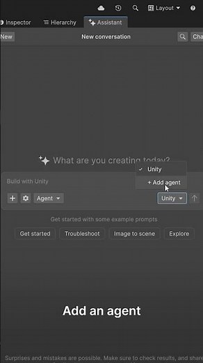 Learn how to use the AI Gateway to run third-party coding agents inside the Unity Editor.