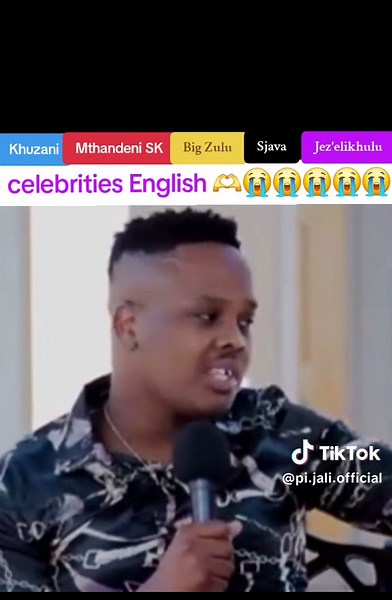 Khuzani and Mthandeni: Celebrity English Conversations