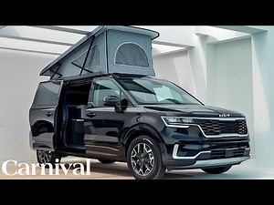 2025 KIA Carnival Camper Van Review