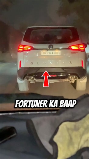 Fortuner🚗 Ka Baap⁉️MG Gloster😳Space Level Next🔥#FortunerVsGloster #mggloster #BaapOfFotuner