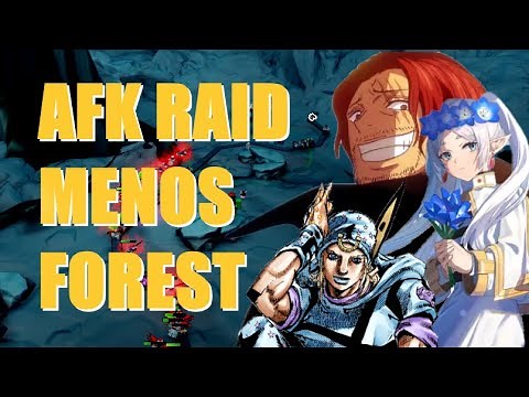 AFK Menos Forest Raid Act 6 Stage in Als With Tiny Task | Anime Last Stand Roblox