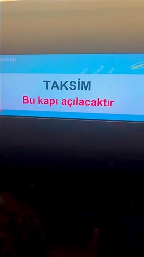 First Time in Istanbul Metro to Taksim Square Journey 🚇✨#istanbul #trinding #Shorts