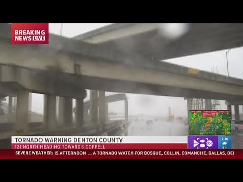 DFW storms bring Tornado Warnings to North Texas area